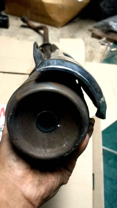 promo jual knalpot standar Yamaha Vega R new asli original copotan bawaan motor terlaris motorcycle