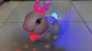 🐇 🐰 Đồ chơi lồng đèn trung thu cho bé hình thỏ con có pin nhạc đèn -Hue203store