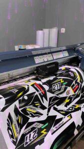 DECAL KAWASAKI DTRACKER - STICKER DECAL VARIASI LIST . AJRT.RA.052