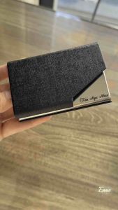 Hộp đựng namecard ví đựng thẻ atm căn cước card visit danh thiếp thời trang tiện dụng khắc tên theo yêu cầu