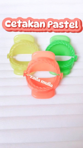 CETAKAN PASTEL BAHAN PLASTIK WARNA 1 PCS