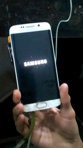 Lcd Tc Hp Samsung s6 edge kondisi Tc retak cabutan normal