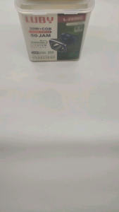 Luby Senter Kepala 30 watt + COB L 2896C headlight Luby headlamp waterproof tahan 50 jam