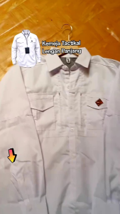 Kemeja Tactikal Lengan Panjang kemeja lapangan PDL nyaman saat dipakai
