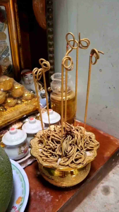 (Combo 3 thẻ)Nhang cuốn tàn vàng thơm hương Lài tặng kèm nhang số (79 cây/thẻ)