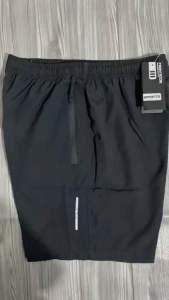 Celana pendek parasut micro running hitam polos no brand