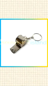 LILY (1 PC.) Whistle Pito Tin Metal Safety Whistle Emergency Police Whistle Sports Classic
