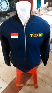 JAKET BOMBER MAXIM JAKET TRASPORTASI ONLAINE JAKET DRIVER PRIA WANITA TERMURAH