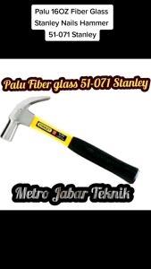 Palu 16OZ Fiber Glass Stanley STMT51071 Nails Hammer 51-071 Original