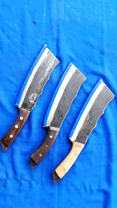 Pisau Multifungsi Pisau Dapur Luar Ruangan Bahan Baja Per Asli Full Super Tajam Iris Kertas