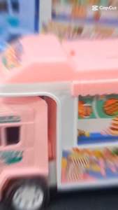 No.805🍭รถบัสขายขนมหวานมีลานเข็นเล่นได้พร้อมอุปกรณ์ lu/jo 12