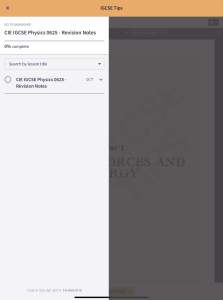 Cambridge IGCSE Physics 0625 Revision Study Notes | Prepare with Clarity