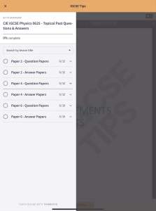 Cambridge IGCSE Physics 0625 Topical Past Questions & Answers | Practice with Confidence