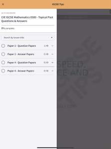 Cambridge IGCSE Mathematics 0580 Topical Past Questions & Answers | Practice with Confidence