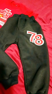 Stelan Anak Kaos dan Celana Jogger HUT RI Ke 78