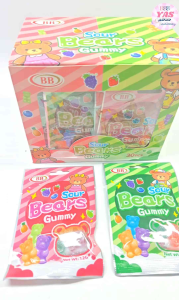 30pcs SOUR BEARS GUMMY CANDY/loot bag fillers/paninda/giveaways/party favors.