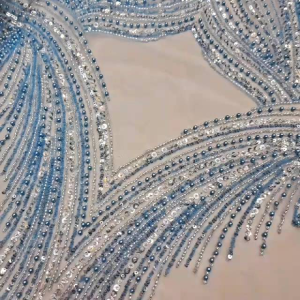 Kain Tille Korea & Bahan Kebaya Pentin Full Payet Jepang