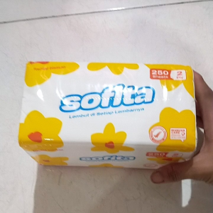 Tissue Sofita 2 Ply 250 Sheet /Tissue Facial Lembut Kotak/ Tissu Wajah 250 Helai MURAH