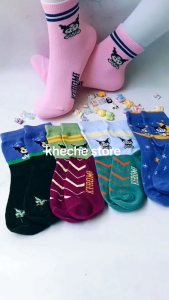 3 pasang kaos kaki KOROMI anak perempuan TK SDVIRAL 4-9 tahun