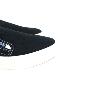 Hamz Slip On Natural Black white Sepatu Sneakers Pria dan Wanita