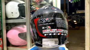 HELM KYT KYOTO R Gorila Grey 100%original - helm kyt kyoto original helm half face
