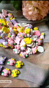 Bros Set isi 5pc Sanrio boneka warna warni/ bros lucu set Random fancy