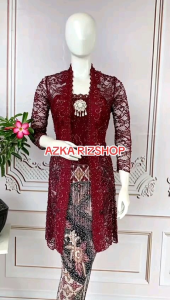 Atasan kebaya wisuda eksklusif kebaya brukat kutubaru kebaya tunik cantik kebaya wisuda serbaguna