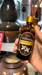 Diffuser น้ำมันหอมระเหย 🌼 กลิ่นดอกปีบ Indian Cork Tree + แถมฟรี ชุดก้านไม้หอมเสียบ 1 ชุด (ดอกกาสะลอง)