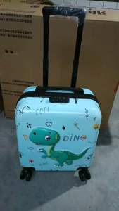 18inch Cartoon 4d Trolley Case Hand Carry Pilot Case Kid Beg Luggage Suitcase Pin Lock