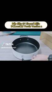 Bếp từ Xiaomi Mijia đèn hiển thị OLED đa năng 9 mức nhiệt và nồi lẩu 1 ngăn chống dính Nồi 2 ngăn Xiaomi Bếp từ đơn Bếp điện từ đa năng Xiaomi 9 mức không kén nồi Nồi điện đa năng Lẩu nướn