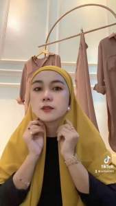 Hijab Segiempat Inner Ceruty Babydoll Premium