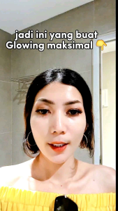 Flomy Glow Up Essence Toner 3 in 1 Essence Hydrating Toner Face Mist Setting Spray Wajah Cerah Glowing