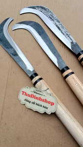Dao quắm phát cỏ chặt cành NHÍP XE chuẩn sắc bền cán 30cm chắc chắn