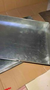 Kramba Mandi Burung BAK MANDI BURUNG ANTI KARAT UK 55X33X5 CM GALVANIS