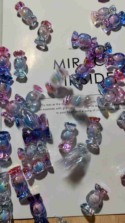 3pcs manik luxury permen uv kilap premium