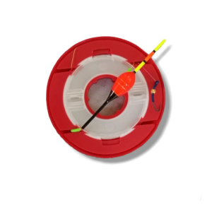 ชูดทุ่นตกกู้ ออกข้างทรงมินิ ชูดพร้อมตกโรลซิลิโคน พร้อมตัวเบ็ดพันลวดสวยงาม