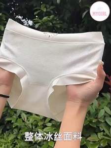 Underwear Kids Teenager Student Breathable Seamless Panties 女童内裤 少女内裤 冰丝 可爱 Baju Dalam 9-16 Years Old Girls