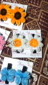 Jepitan Rambut Lucu | Kawat Bulu | Handmade Aesthetic