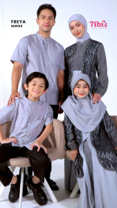 NIBRAS RAYYA SERIES TERBARU | COUPLE KELUARGA | FREYA BLACK ( SARIMBIT 2025 )