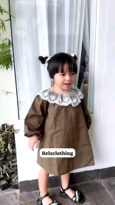 Vanesha Blouse anak atasan anak perempuan dress anak renda