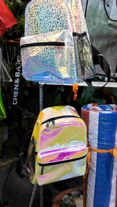 Ba lô Halogram Ánh Kim size 35x25x14