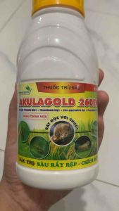 AKULAGOLD 260EW Diệt sâu rầy [chai 450m]dạng sữa mát - rệp sáp đục thân đục nhánh sầu riêng