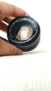 เลนส์มือหมุน Flex Auto 55mm F1.7 (16) Lens Mount M42 Rare item