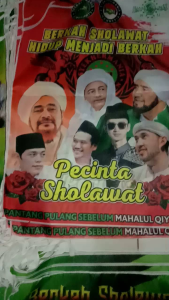 BENDERA SHOLAWAT SET LENGKAP TONGKAT BENDERA BERKUALITAS  STAINLESS STELL ANTI KARAT TERBARU