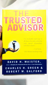 The Trusted Advisor by David H. Maister (paperback) w/ Free Ebook and Bookmark