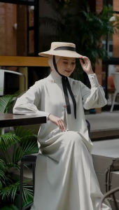 Gamis Dress wanita Nirmala Dress by Alira Fashion