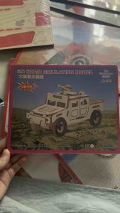 Mô hình tự ráp bằng gỗ 3D ô tô cho bé trai bé gái(44 mảnh ghép)