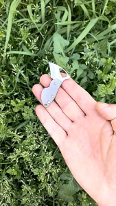 Rọc giấy titanium EDC M 12 mini cực đẹp