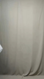 EFELINE BLOUSE RAYON TWILL MIX KNIT Atasan Muslim Kancing Wanita terbaru