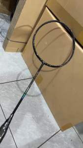 RAKET BADMINTON ORIGINAL MAXBOLT BLACK WOVEN LIMITED EDITION 35 LBS